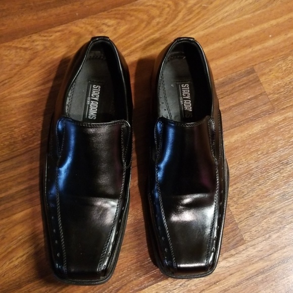 Stacy Adams Other - Boy's Stacy Adams Black Dress Shoes